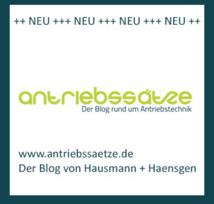 Blog "antriebssätze" unseres Kooperationspartner Hausmann + Haensgen